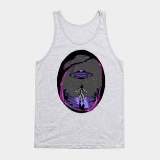 astronaut moon landing Tank Top